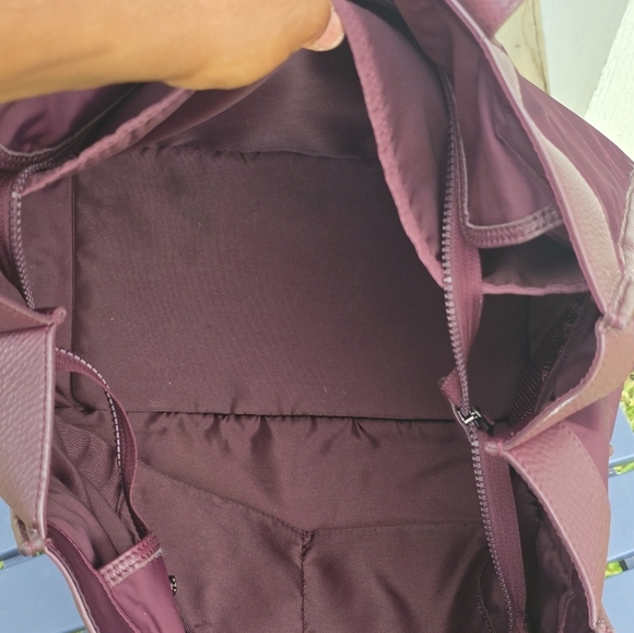 Lululemon Now And Always Tote Handbag Red Women 13x15 - Picture 16 of 16